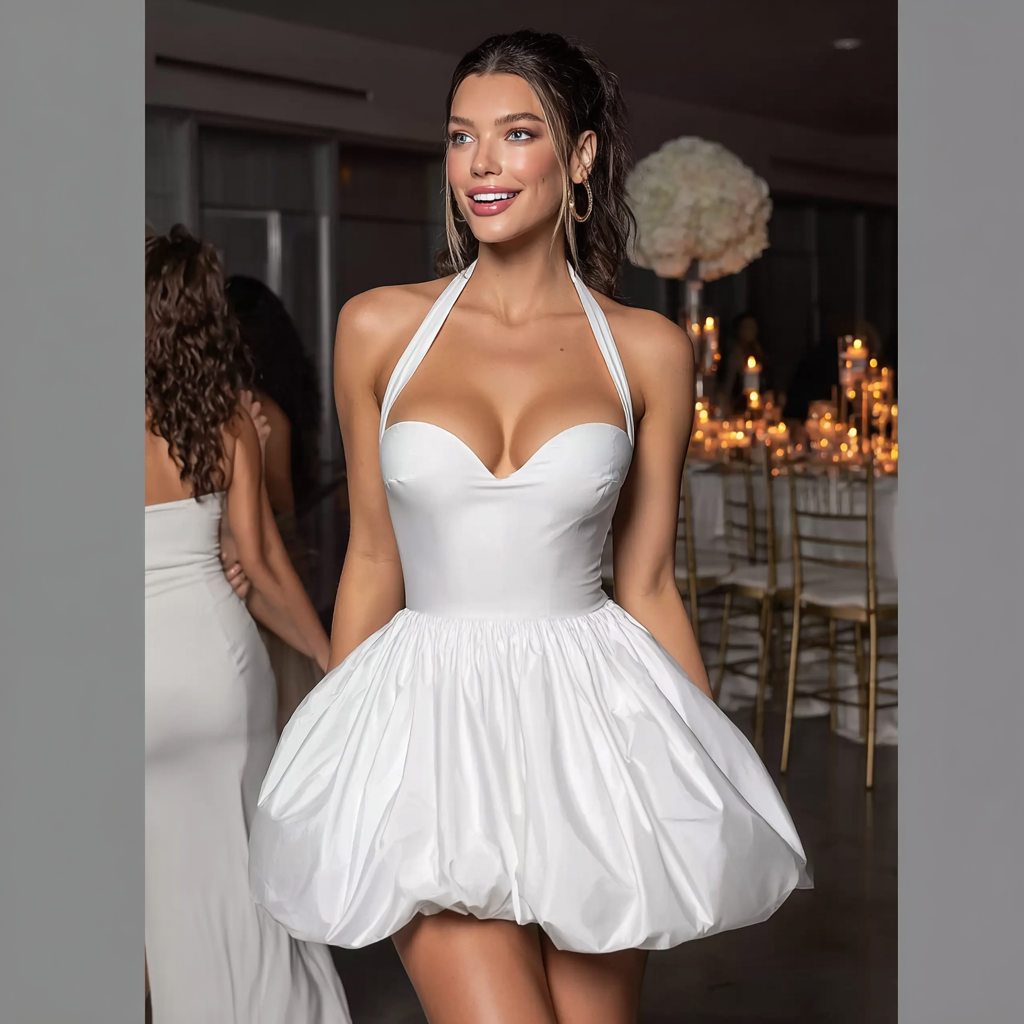 Bubble Mini Dress 