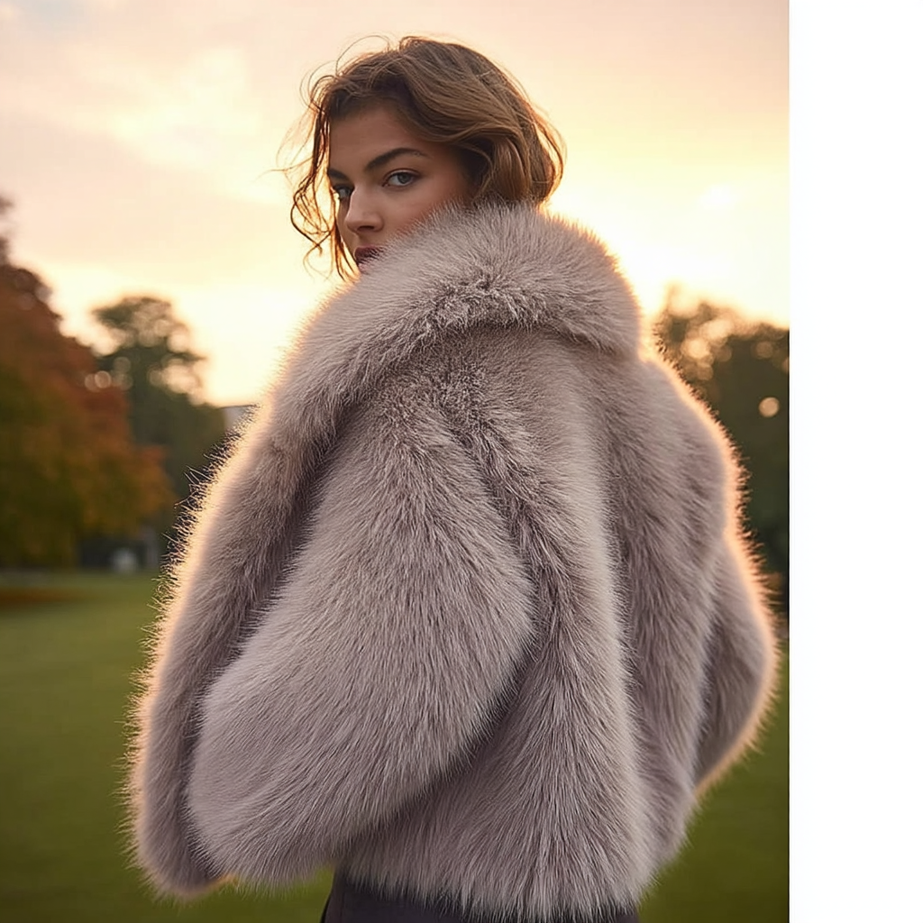 Women’s Long Faux Fur Coat