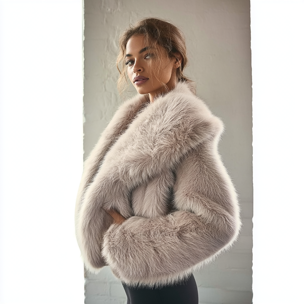 Women’s Long Faux Fur Coat