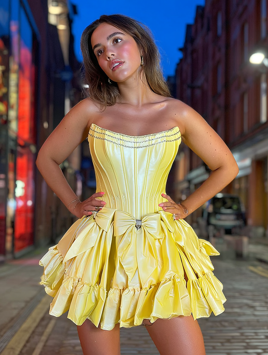 Mini Bridal Dress 