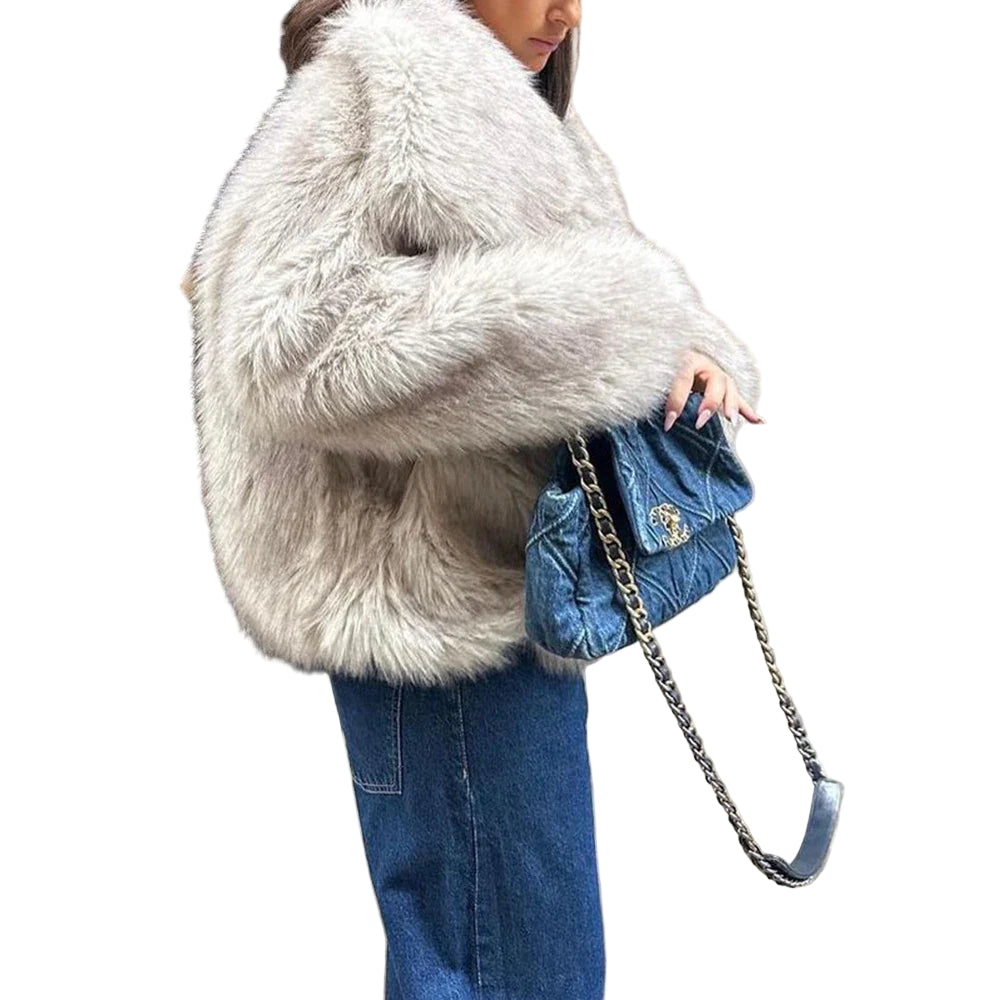 Women’s Long Faux Fur Coat