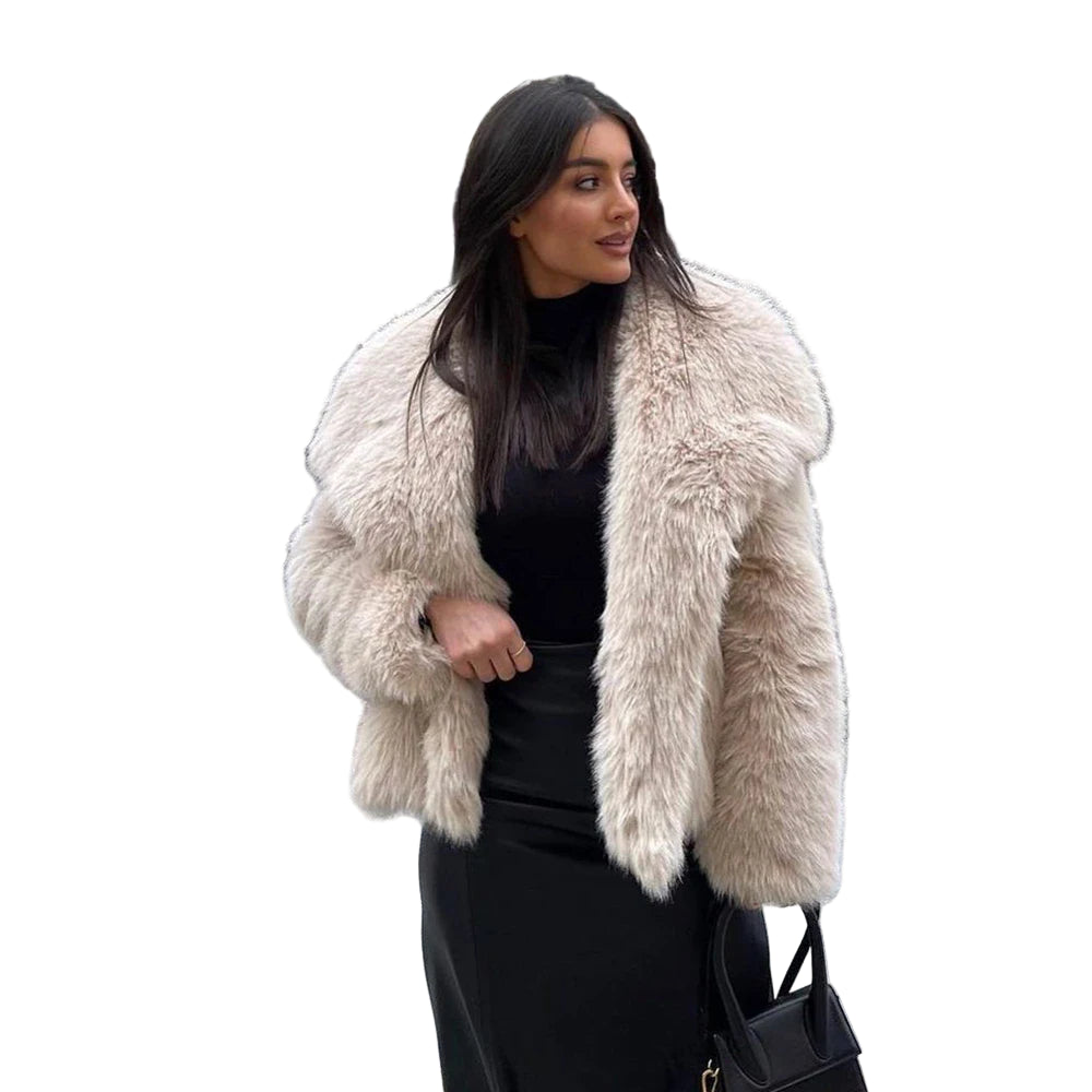 Women’s Long Faux Fur Coat
