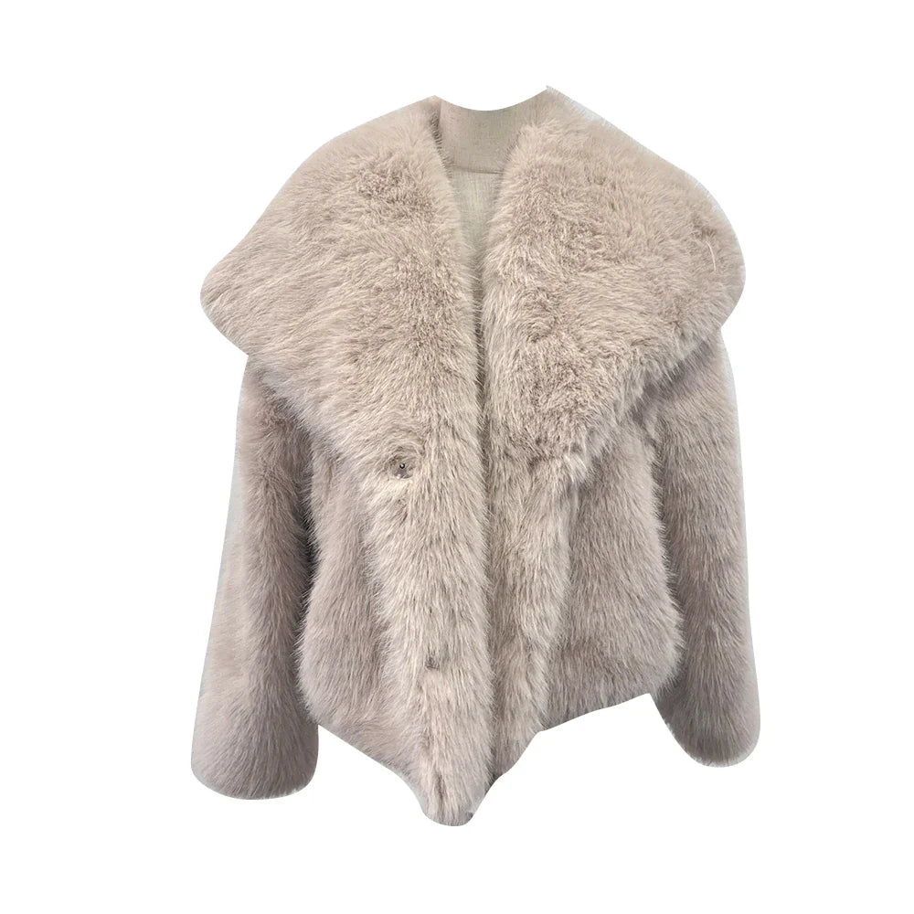 Women’s Long Faux Fur Coat